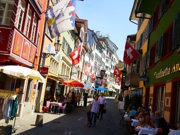 Цюрих - крупнейший город Швейцарии. Статьи и интересные факты о Швейцарии