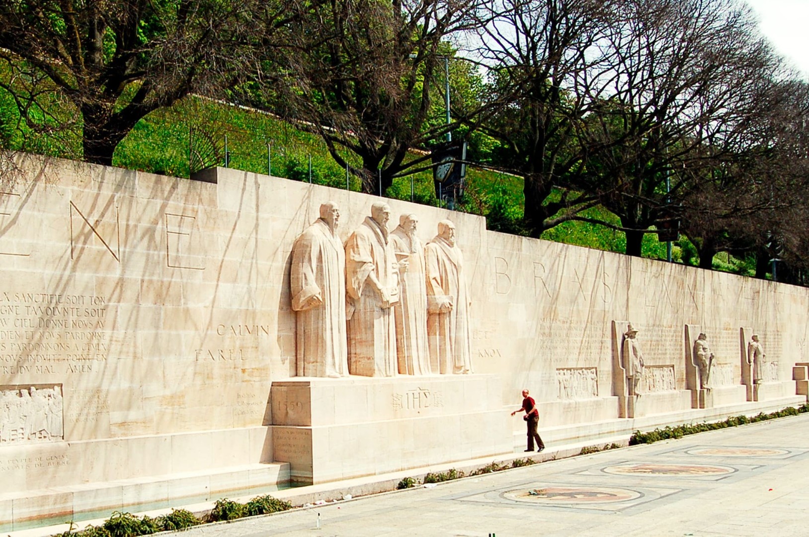 Стена Реформаторовю Женева