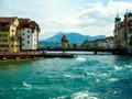 Река Ройс, Люцерн. Швейцария. Авторские туры по Швейцарии с частным русским гидом